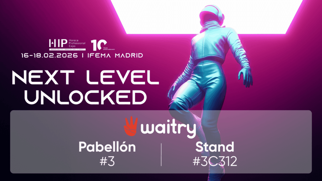 Waitry en HIP 2026, del 16 al 18 de febrero en IFEMA Madrid