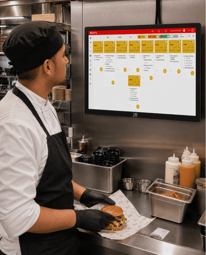 La cocina de cada Goiko, ordenada en una pantalla