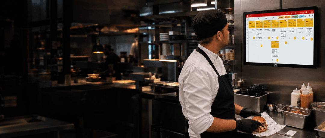 No Inernet Screen KDS, kitchen display system for restaurants | Waitry